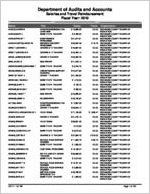 Richmond County School System, Augusta, Georgia, report on salary and travel for the fiscal year ended June 30, 2010
