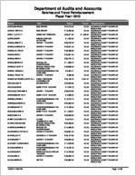 Rockdale County Board of Education, Conyers, Georgia, report on salary and travel for the fiscal year ended June 30, 2013