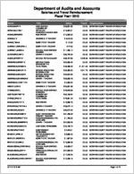 Screven County Board of Education, Sylvania, Georgia, report on salary and travel for the fiscal year ended June 30, 2013