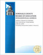 Seminole County Board of Education, Donalsonville, Georgia, annual financial report for the fiscal year ended June 30, 2009 (including independent auditor's reports)