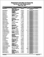 Stephens County Board of Education, Toccoa, Georgia, report on salary and travel for the fiscal year ended June 30, 2012