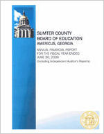 Sumter County Board of Education, Americus, Georgia, annual financial report for the fiscal year ended June 30, 2009 (including independent auditor's reports)