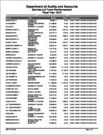 Talbot County Board of Education, Talbotton, Georgia, report on salary and travel for the fiscal year ended June 30, 2013