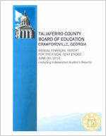 Taliaferro County Board of Education, Crawfordville, Georgia, annual financial report for the fiscal year ended June 30, 2010 (including independent auditor's reports)