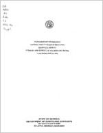 Supplementary information, Tattnall County Board of Education, Reidsville, Georgia, summary and schedule of salaries and travel, year ended June 30, 1996