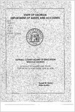 Tattnall County Board of Education, Reidsville, Georgia, schedule of salaries and travel for the fiscal year ended June 30, 2000