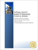 Tattnall County Board of Education, Reidsville, Georgia, annual financial report for the fiscal year ended June 30, 2013 (including independent auditor's reports)