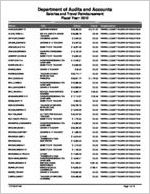 Terrell County Board of Education, Dawson, Georgia, report on salary and travel for the fiscal year ended June 30, 2012