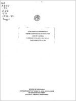 Supplementary information, Turner County Board of Education, Ashburn, Georgia, schedule of salaries and travel, year ended June 30, 1999