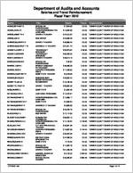Turner County Board of Education, Ashburn, Georgia, report on salary and travel, year ended June 30, 2012