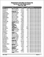 Twiggs County Board of Education, Jeffersonville, Georgia, report on salary and travel for the fiscal year ended June 30, 2009