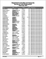 Union County Board of Education, Blairsville, Georgia, report on salary and travel for the fiscal year ended June 30, 2013