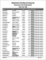 Thomaston-Upson County Board of Education, Thomaston, Georgia, report on salary and travel for the fiscal year ended June 30, 2008