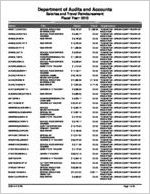 Thomaston-Upson County Board of Education, Thomaston, Georgia, report on salary and travel for the fiscal year ended June 30, 2013