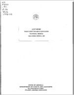 Audit report, Ware County Board of Education, Waycross, Georgia, year ended June 30, 1999