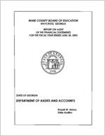 Ware County Board of Education, Waycross, Georgia, report on audit of the financial statements for the fiscal year ended June 30, 2003