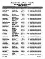 Ware County Board of Education, Waycross, Georgia, report on salary and travel for the fiscal year ended June 30, 2010