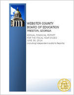 Webster County Board of Education, Preston, Georgia, annual financial report for the fiscal year ended June 30, 2014 (including independent auditor's reports) [June 30, 2014]