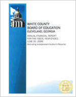 White County Board of Education, Cleveland, Georgia, annual financial report for the fiscal year ended June 30, 2009 (including independent auditor's reports)