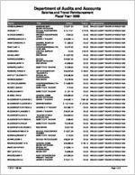 Wilcox County Board of Education, Abbeville, Georgia, report on salary and travel for the fiscal year ended June 30, 2009