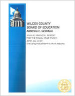 Wilcox County Board of Education, Abbeville, Georgia, annual financial report for the fiscal year ended June 30, 2010 (including independent auditor's reports)