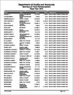 Wilcox County Board of Education, Abbeville, Georgia, report on salary and travel for the fiscal year ended June 30, 2012