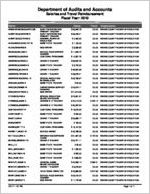 Wilkes County Board of Education, Washington, Georgia, report on salary and travel for the fiscal year ended June 30, 2010