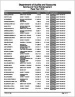 Wilkinson County Board of Education, Irwinton, Georgia, report on salary and travel for the fiscal year ended June 30, 2012
