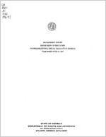 Management report, Department of Education, an organizational unit of the state of Georgia, year ended June 30, 1997