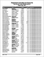 Atlanta Independent School System, Atlanta, Georgia, report on salary and travel for the fiscal year ended June 30, 2011, June 30, 2011