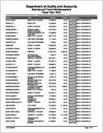 City of Carrollton Board of Education, Carroll County, Georgia, report on salary and travel for the fiscal year ended June 30, 2012