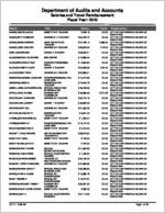 City of Cartersville Board of Education report on salary and travel for the fiscal year ended June 30, 2010