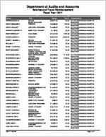 City of Chickamauga Board of Education, a component unit of the City of Chickamauga, Georgia, report on salary and travel for the year ended June 30, 2011