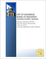 City of Commerce Board of Education, Jackson County, Georgia, annual financial report for the fiscal year ended June 30, 2013 (including independent auditor's reports)