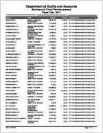 City of Dublin Board of Education, Laurens County, Georgia, report on salary and travel for the fiscal year ended June 30, 2011