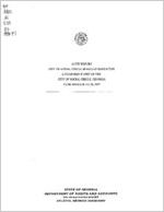 Audit report, City of Social Circle Board of Education, a component unit of the City of Social Circle, Georgia, year ended June 30, 1997