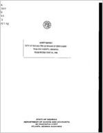 Audit report, City of Social Circle Board of Education, Walton County, Georgia, year ended June 30, 1998