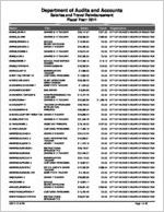 City of Valdosta Board of Education, Lowndes County, Georgia, report on salary and travel for the fiscal year ended June 30, 2011