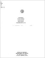 Audit report, state of Georgia, Floyd College, Rome, Georgia, year ended June 30, 1998