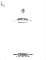 Management report, Department of Insurance, year ended June 30, 1997
