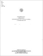 Management report, Judicial Branch, an organizational unit of the state of Georgia, year ended June 30, 1998