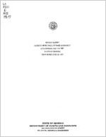 Review report, Georgia Music Hall of Fame Authority, a component unit of the state of Georgia, year ended June 30, 1997