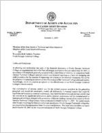 North Georgia Technical College, Clarkesville, GA, management letter, October 11, 2007