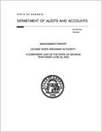 Management report, Oconee River Greenway Authority, a component unit of the State of Georgia, year ended June 30, 2003