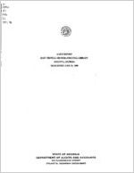 Audit report, East Central Regional Library, Augusta, Georgia, year ended June 30, 1998 [June 30, 1998]