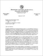 Savannah State University, Savannah, Georgia, management letter, December 18, 2007
