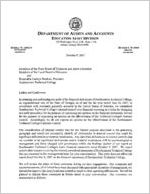 Southeastern Technical College, Vidalia, Georgia, management letter, October 9, 2007