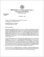 South Georgia Technical College, Americus, Georgia, management letter, November 25, 2008