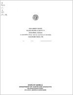 Management report, Walker Technical Institute, Rock Spring, Georgia,  an organizational unit of the state of Georgia, year ended June 30, 1998