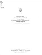 Management report, West Georgia Technical Institute, LaGrange, Georgia, an organizational unit of the state of Georgia, year ended June 30, 1998